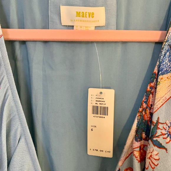 Anthropologie summer dress size 6 - Picture 3 of 6